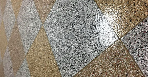 Checkerboard Epoxy Floor Checkerboard Epoxy Floor