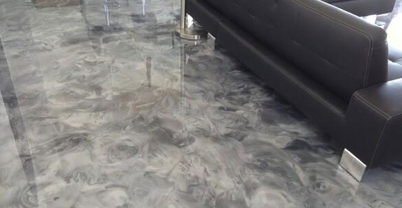 Metallic Epoxy Resin Floor Metallic Epoxy Resin Floor